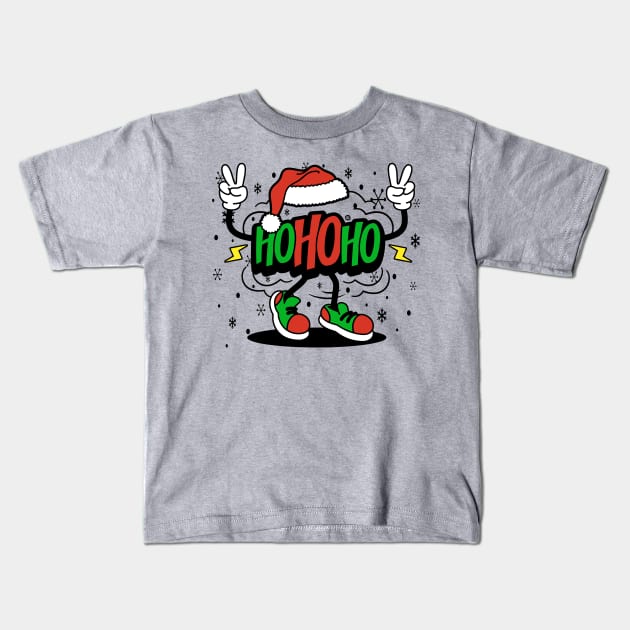 HoHoHo Kids T-Shirt by Yurko_shop